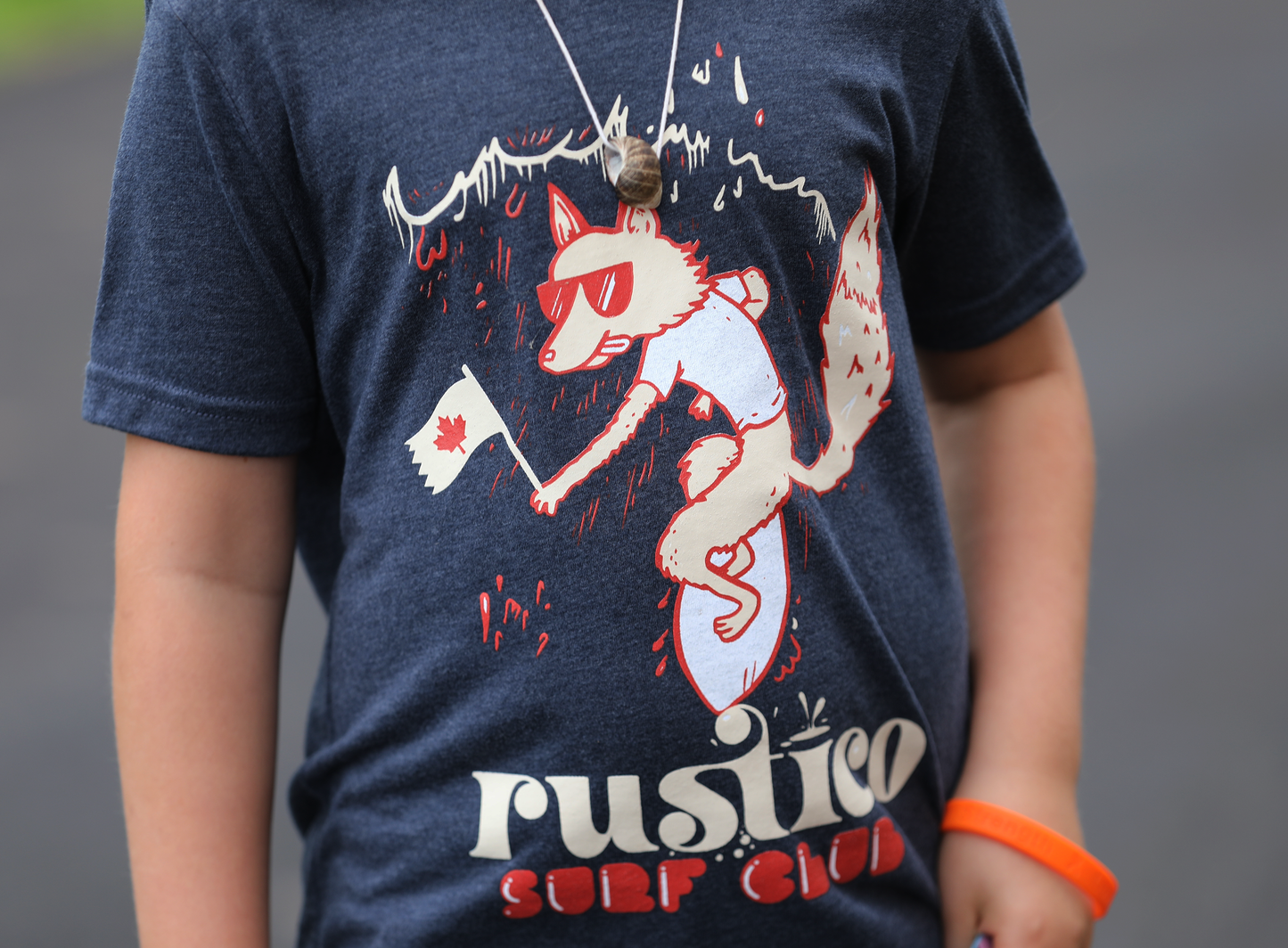 Frothy Fox Youth Tee 🦊 - Navy