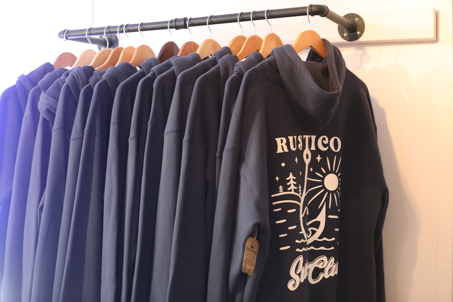 Navy Hook - Heavyweight Hoodie šŖ