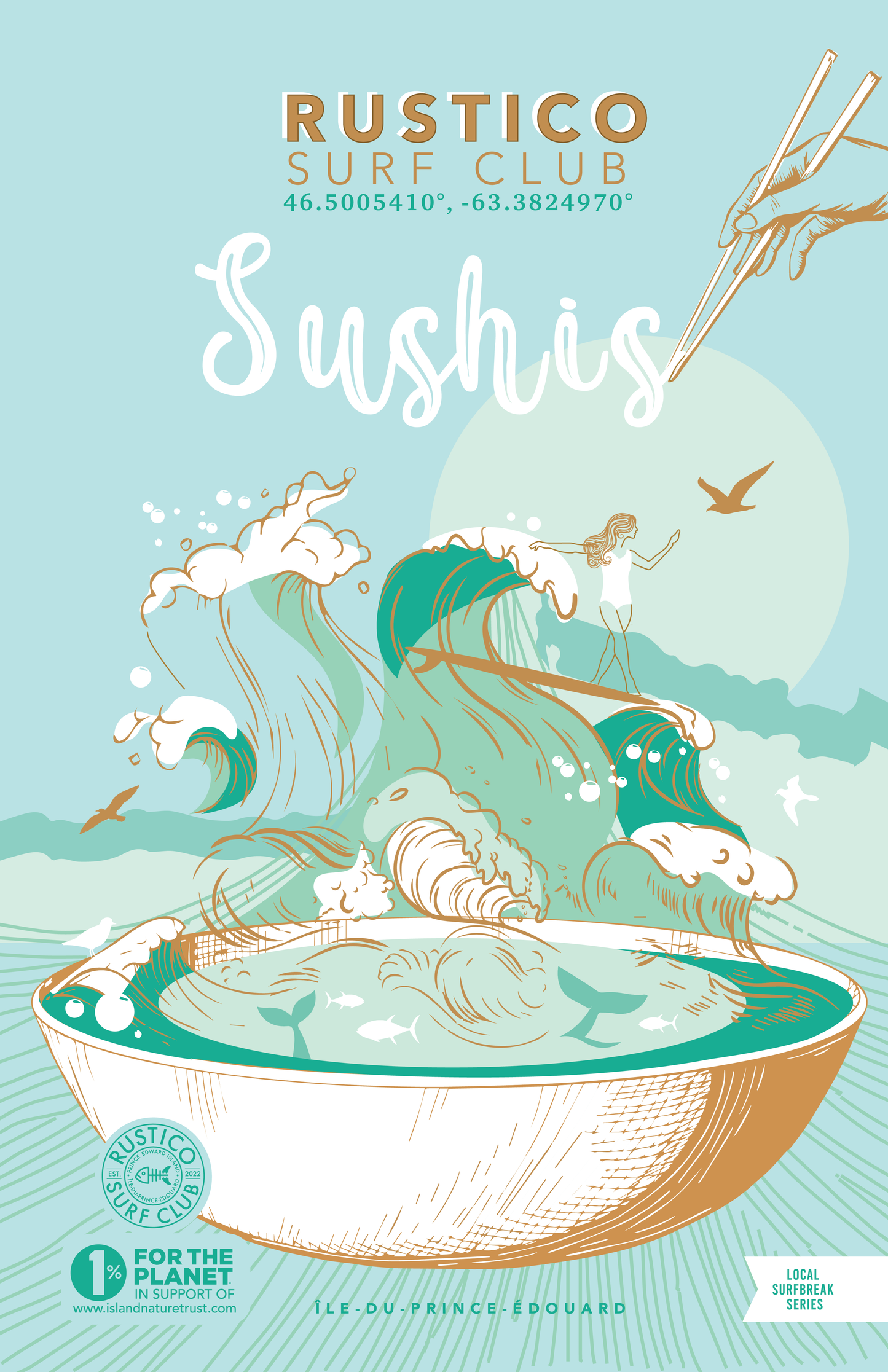 Sushis - 11x17 Local Break Series