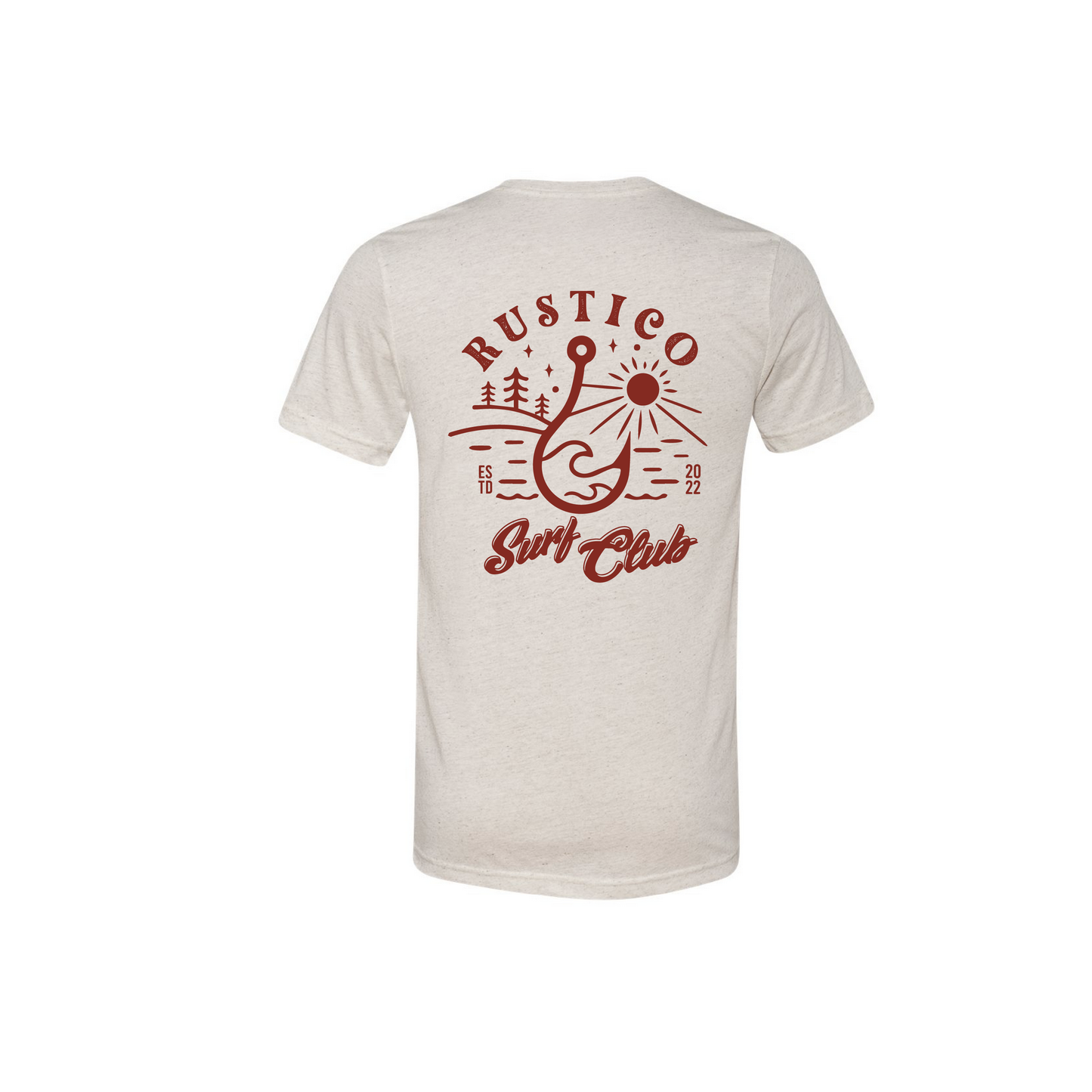 Heather Hook Tee - Oatmeal 🪝