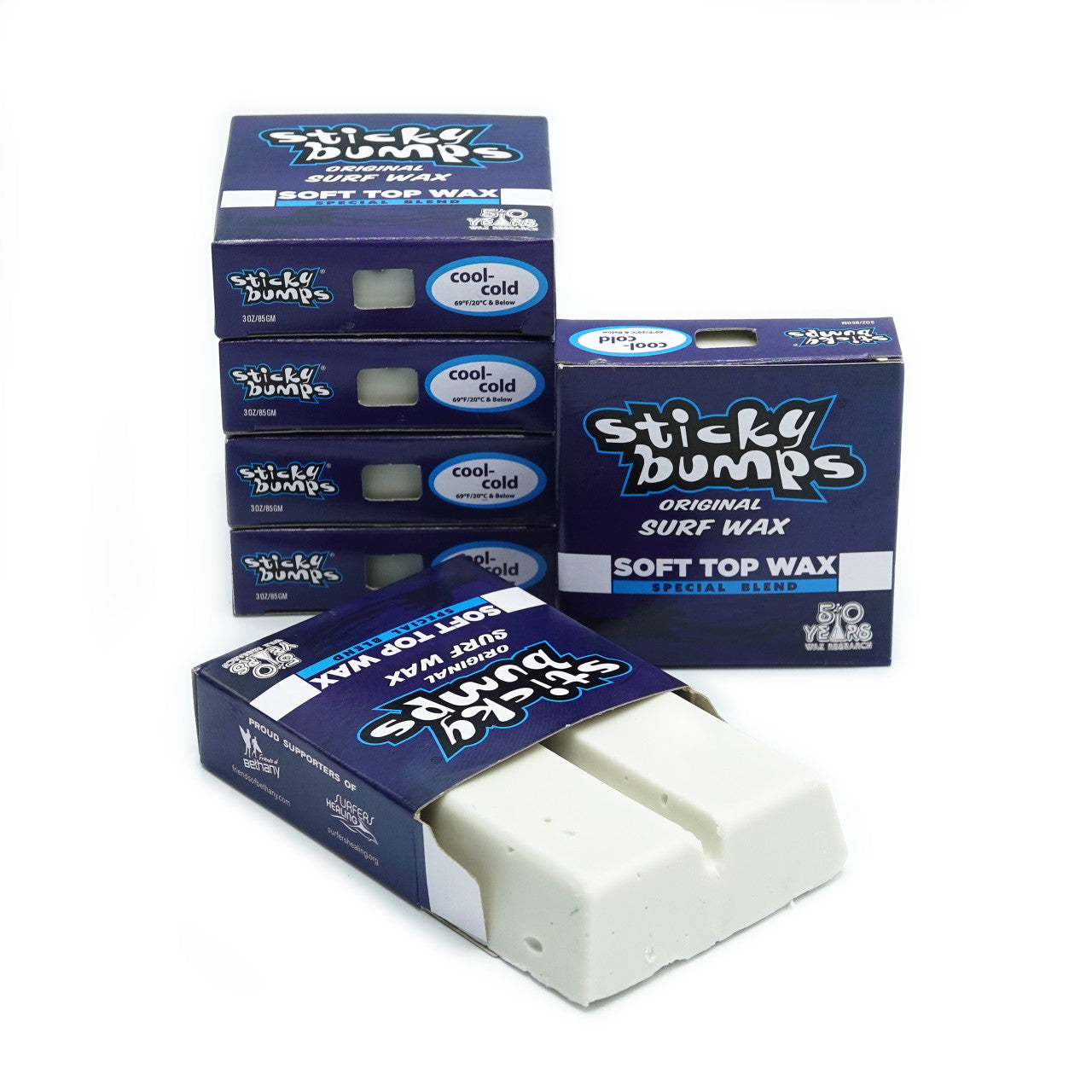 Sticky Bumps Soft Top Wax : Cool/Cold