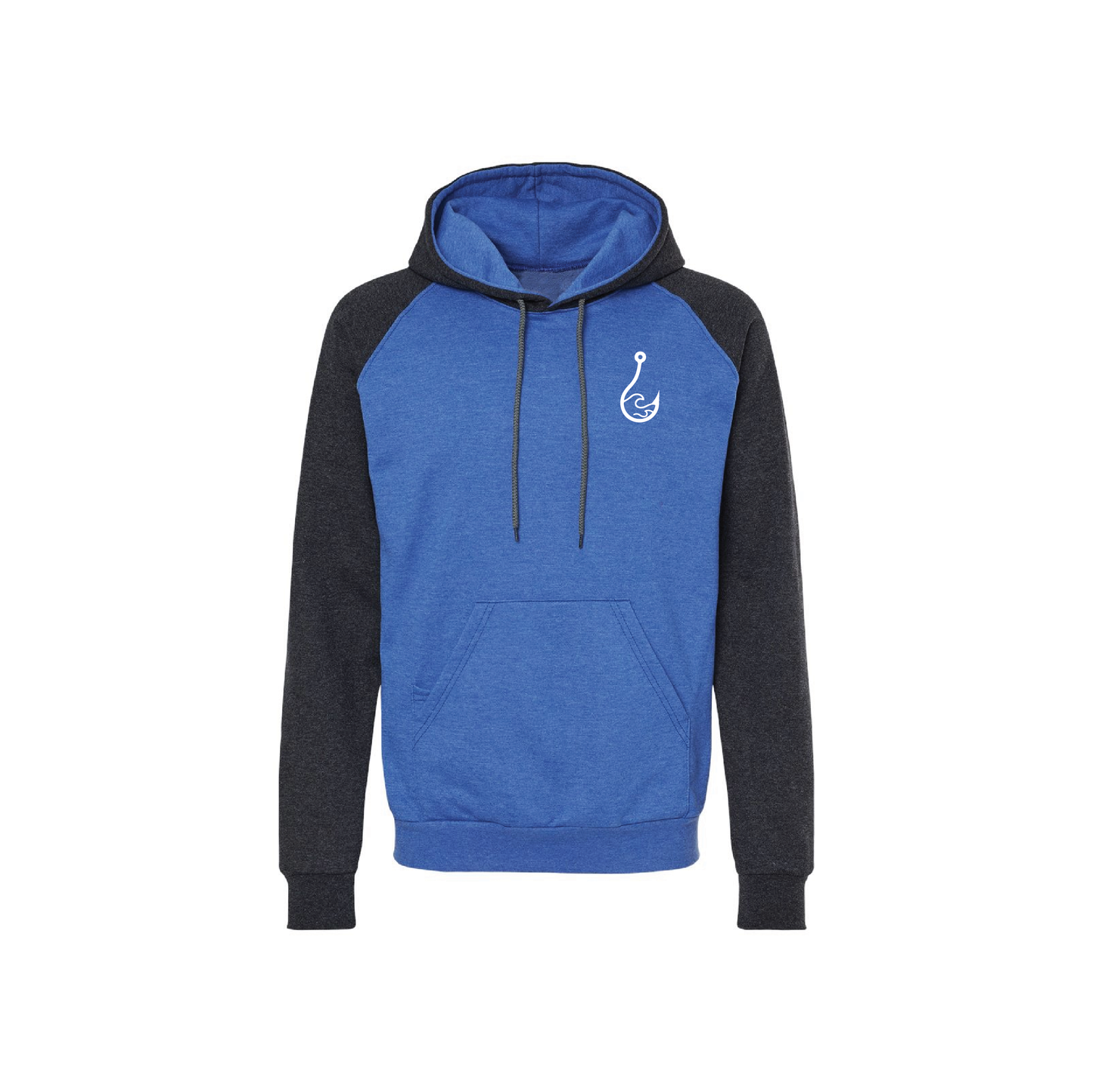Double Overhead Hoodie - Blue