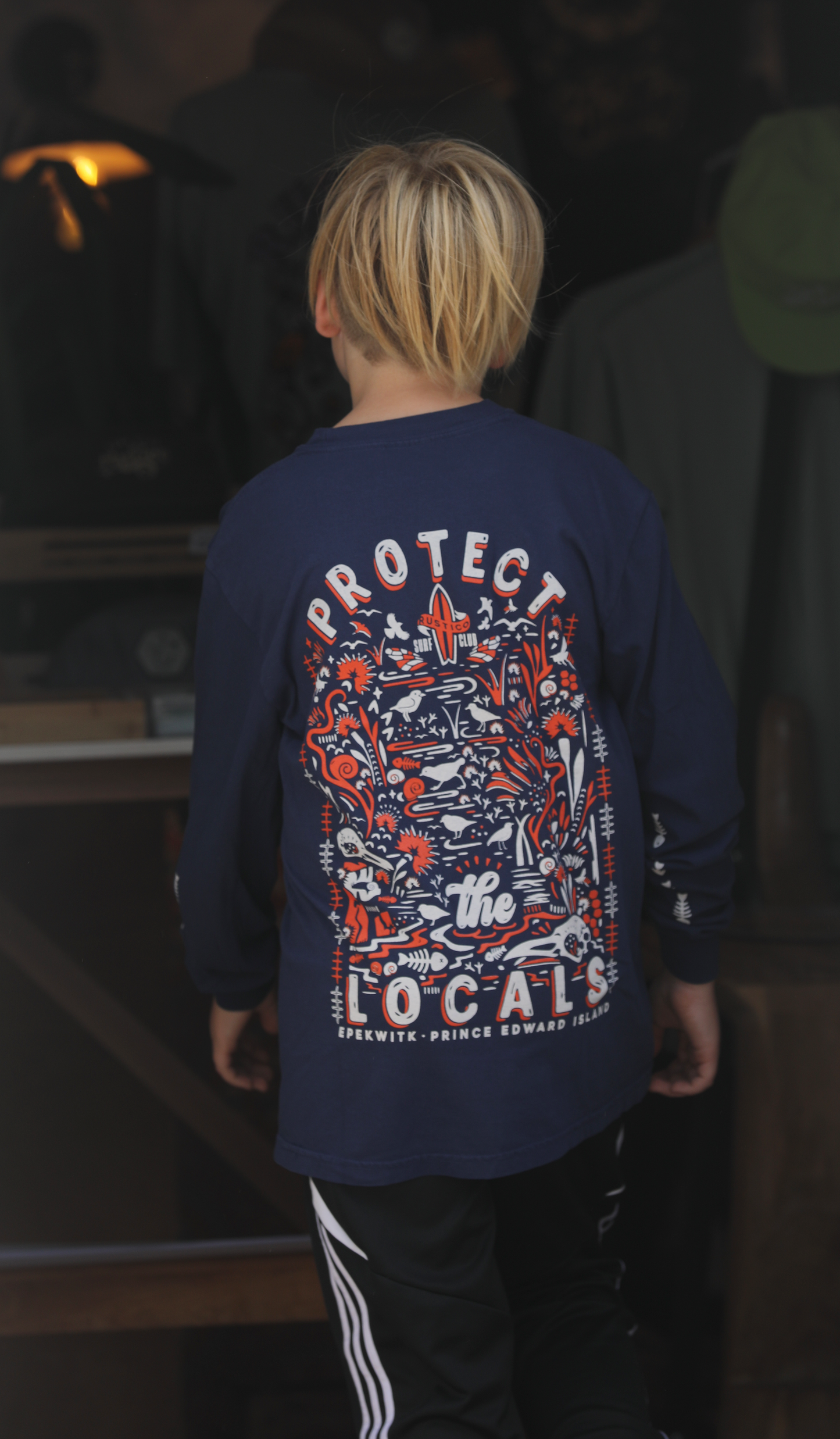 Locals Longsleeve - Navy 𓅪