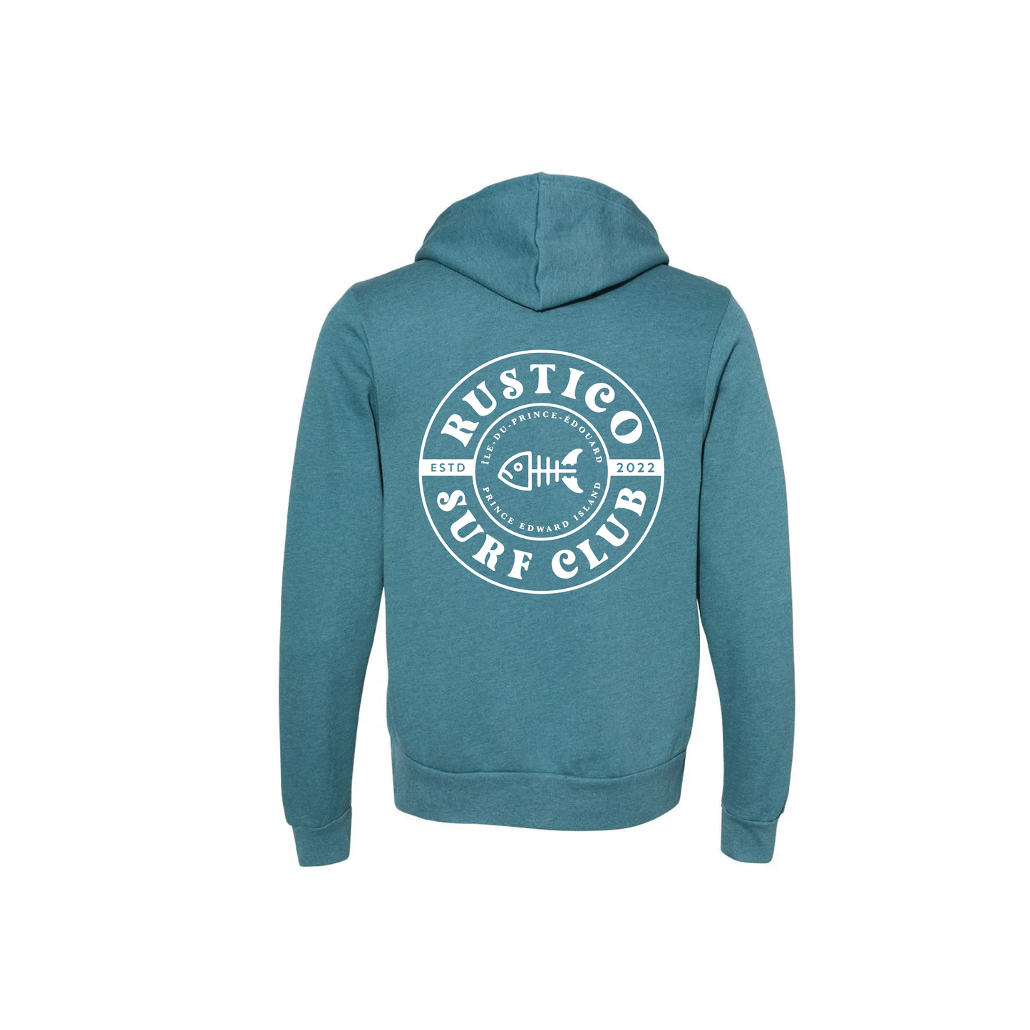 Heathered Hook Hoodie -Deep Teal🪝