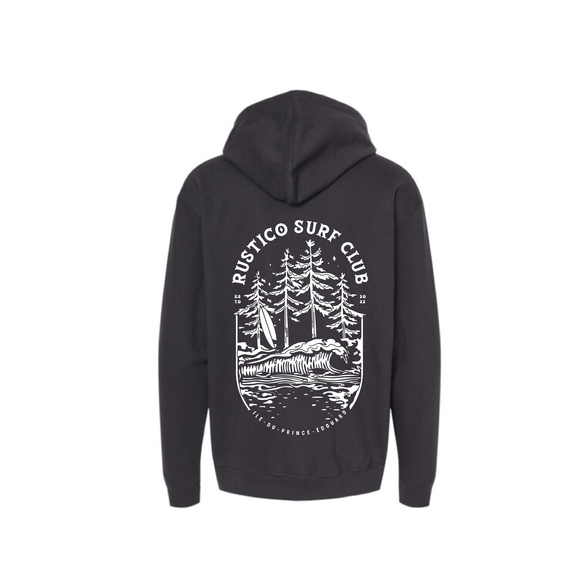 Surf Grove Hoodie Black