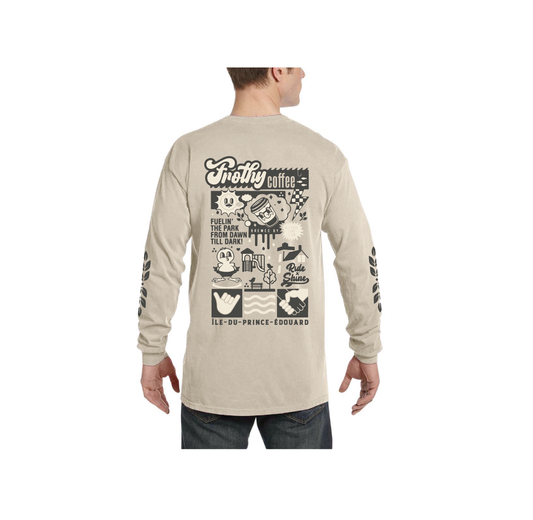 Khaki Frothy Long Sleeve