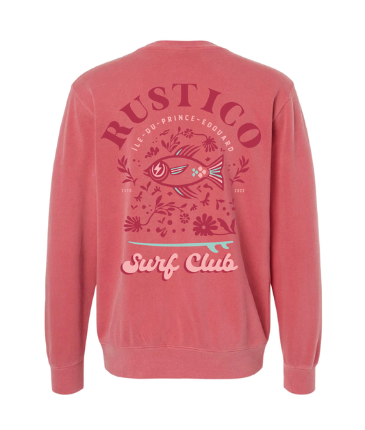 Pigment Pink Fishy Crewneck